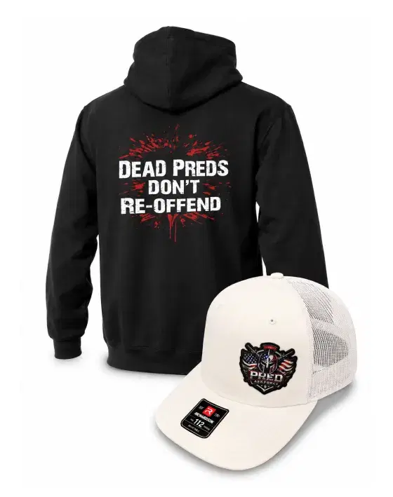 PTF Heavyweight Sweatshirt and White Snapback