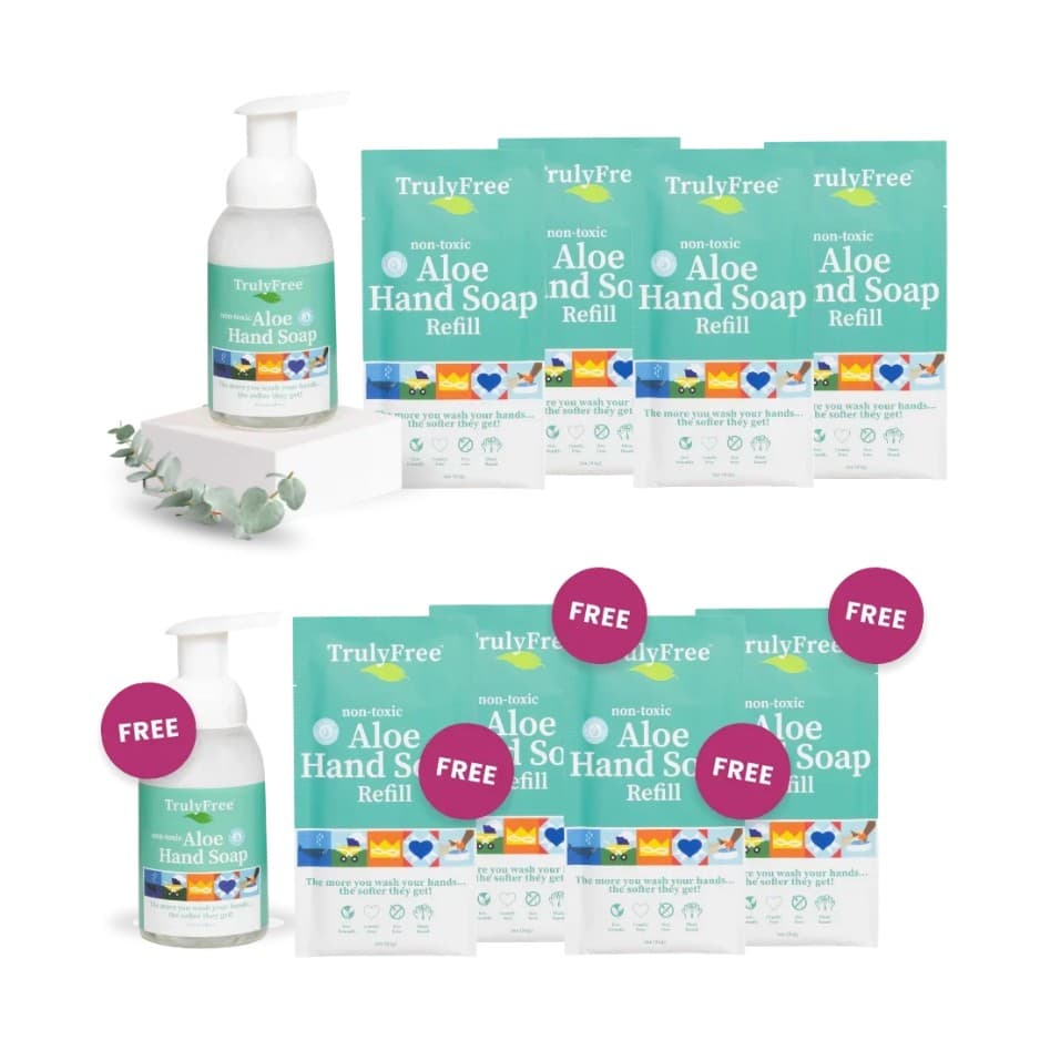 Aloe Hand Soap (Unscented) | Buy 4, Get 4 FREE + 2 Hand Soap Bottles