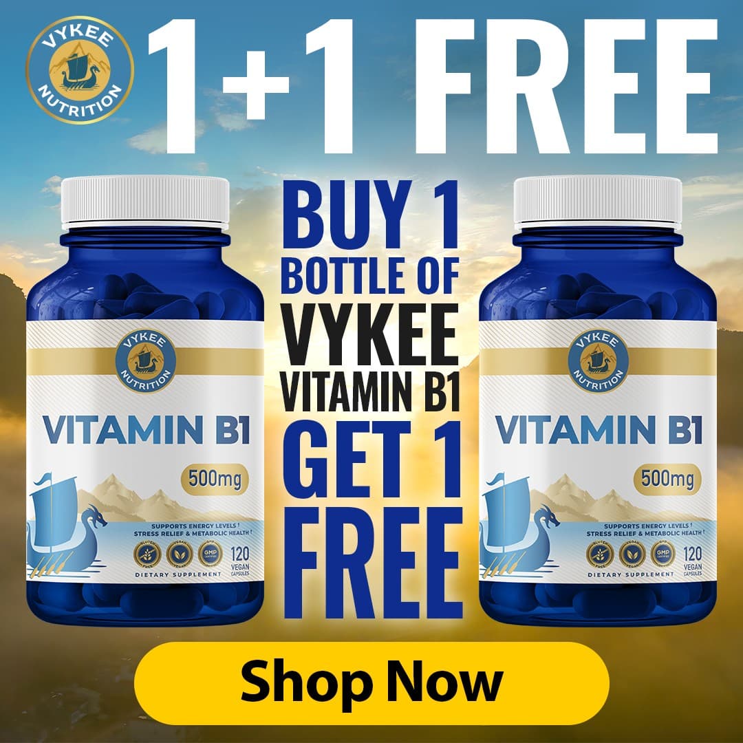 Buy 1, Get 1 Free! Vitamin B1
