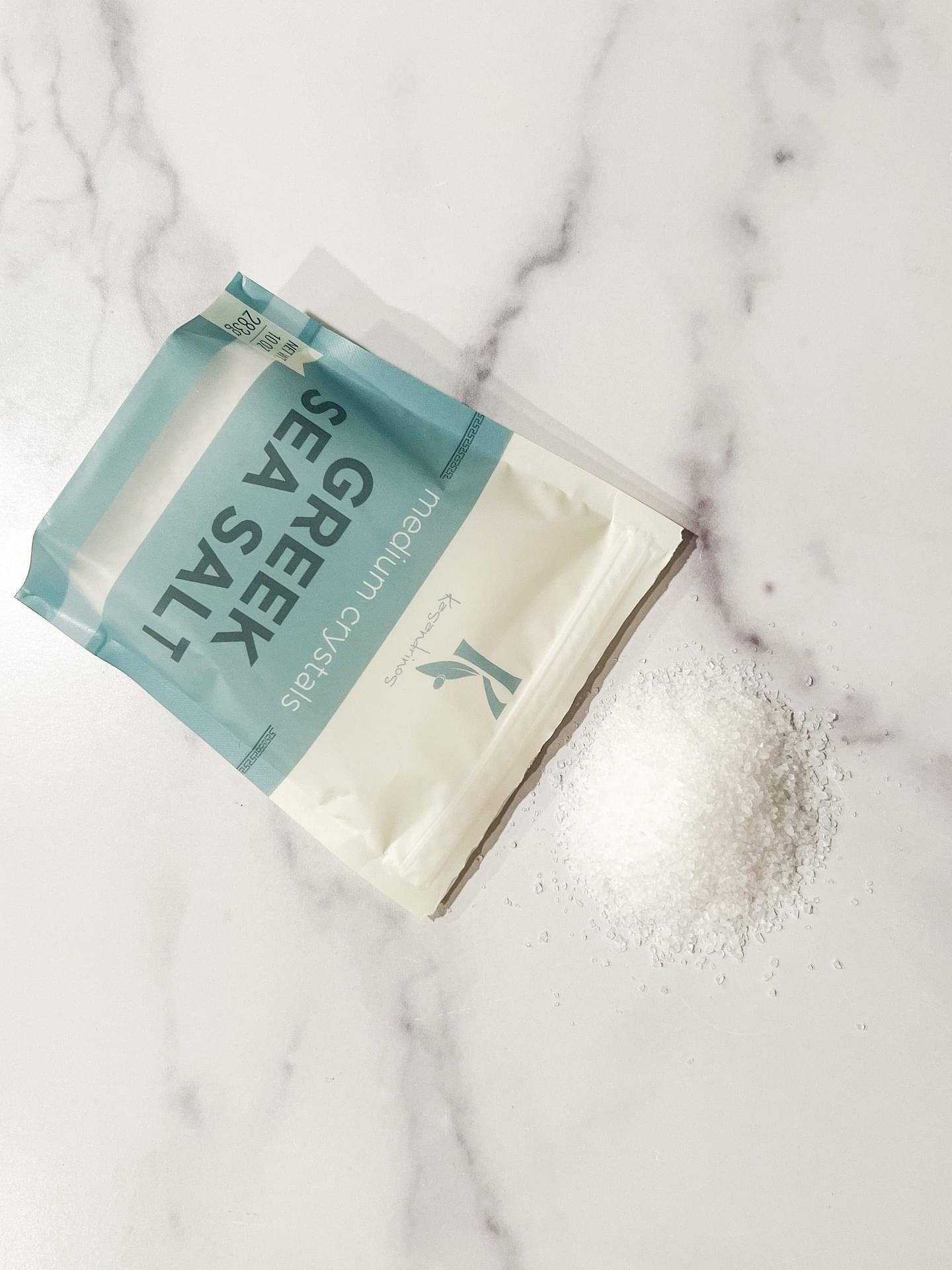 (1) Greek Sea Salt - Medium Crystals