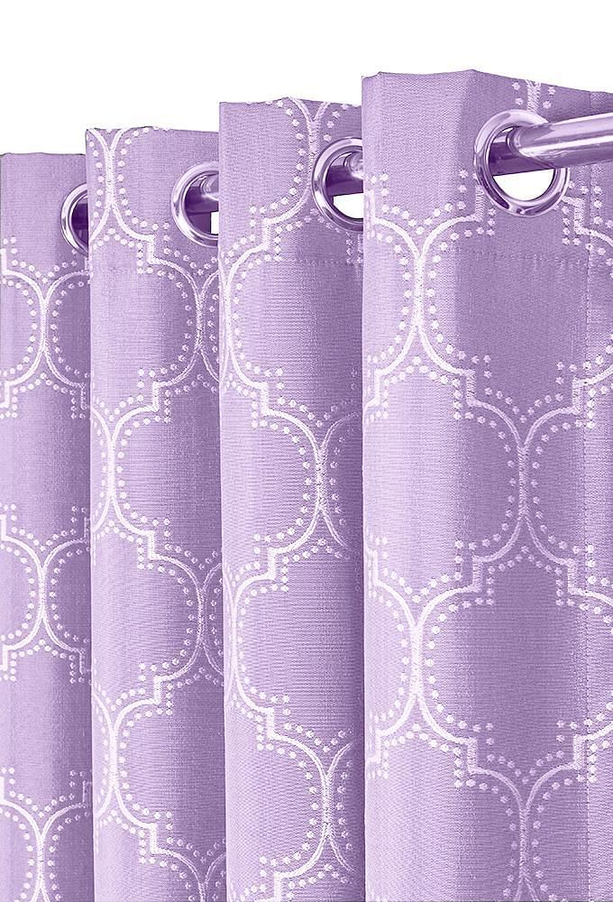 100% Blackout Curtain Panels Alana - Woven Jacquard Triple Pass Thermal Insulated (Set of 2 Panels)