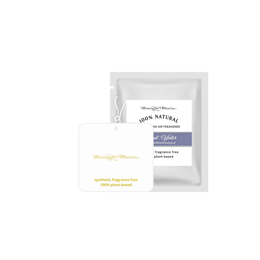 100% Non-Toxic Natural Car Air Freshener