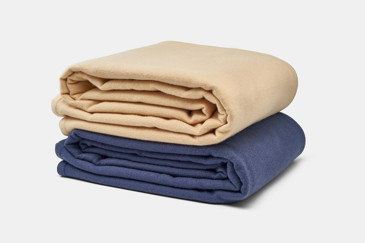 100% Virgin Wool Lightweight Bed Blanket