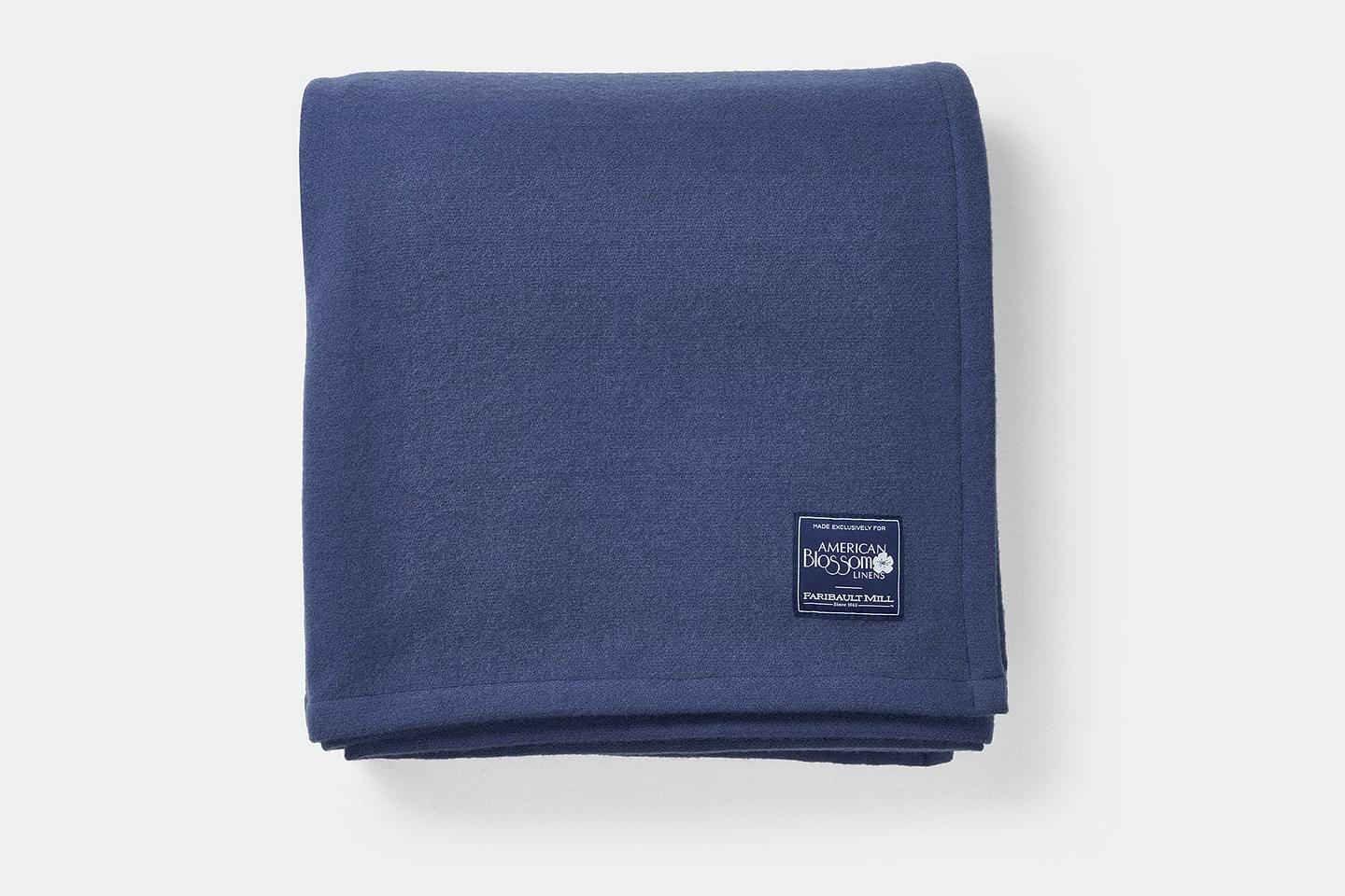 100% Virgin Wool Lightweight Bed Blanket