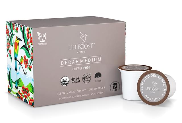1x Medium Roast Decaf Coffee Pods