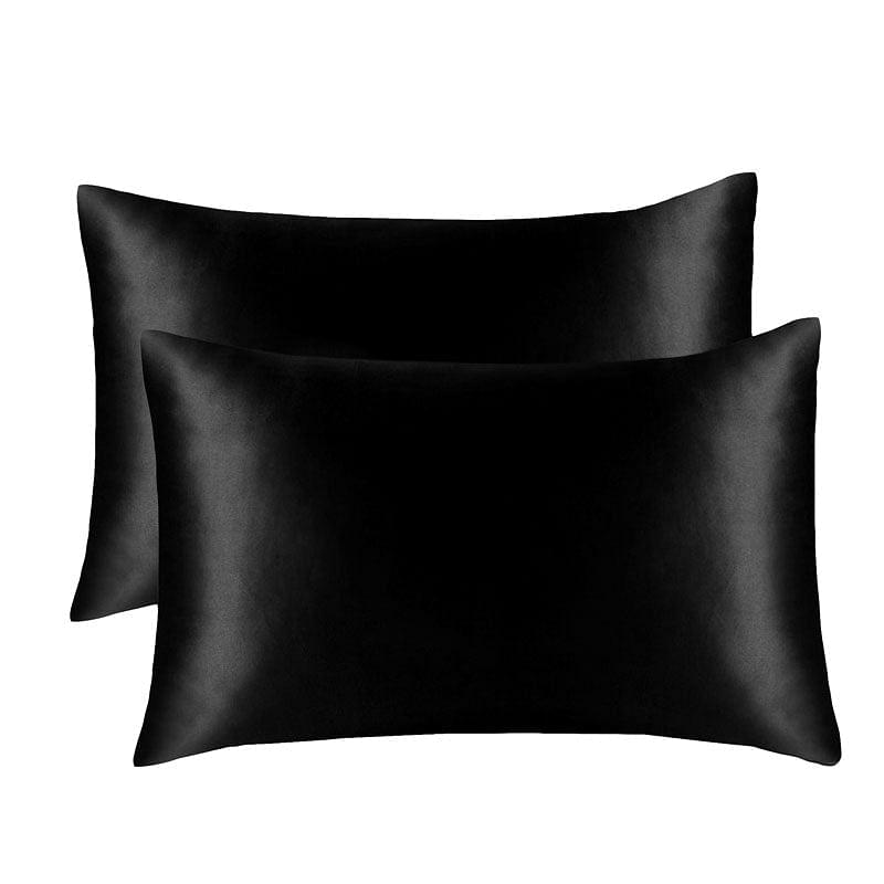 2-Pack of Soft Cooling Satin Pillowcases