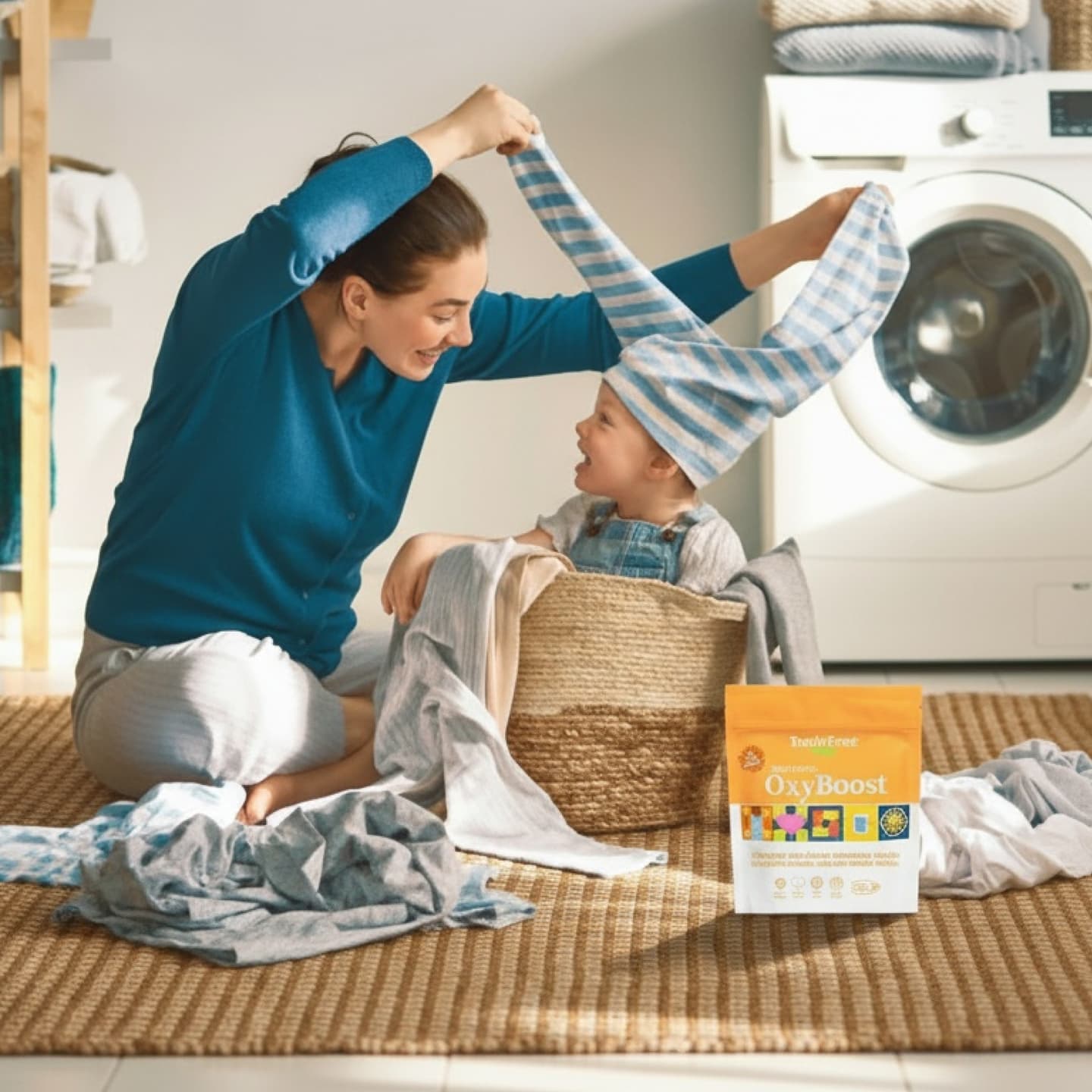 Truly Free Home OxyBoost - Oxygen Whitener & Clothes Stain Remover Buy 2 Get 2 FREE