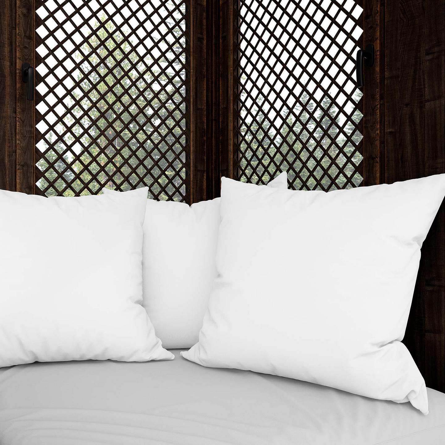 4-Pack Bed Couch Sofa Pillows -Indoor Decorative Cushion