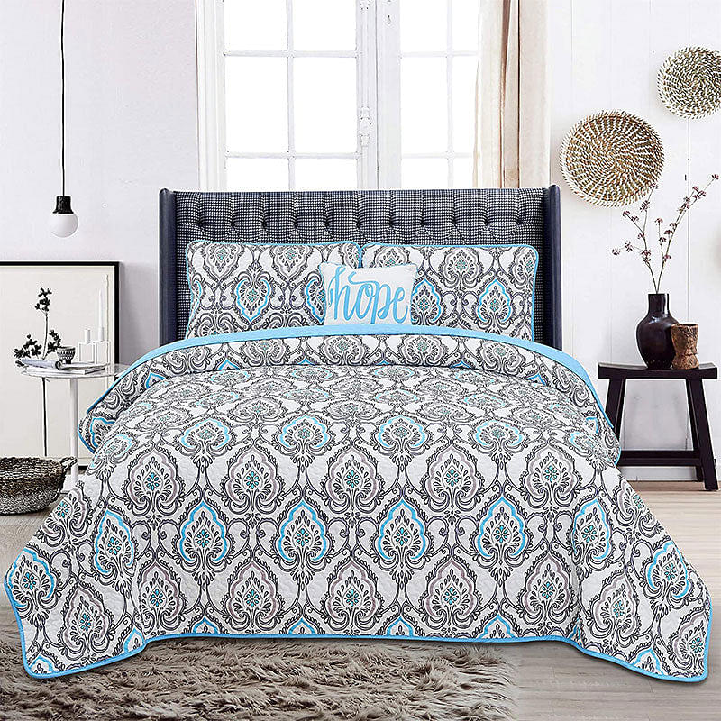 4-Piece Reversible Quilt Set