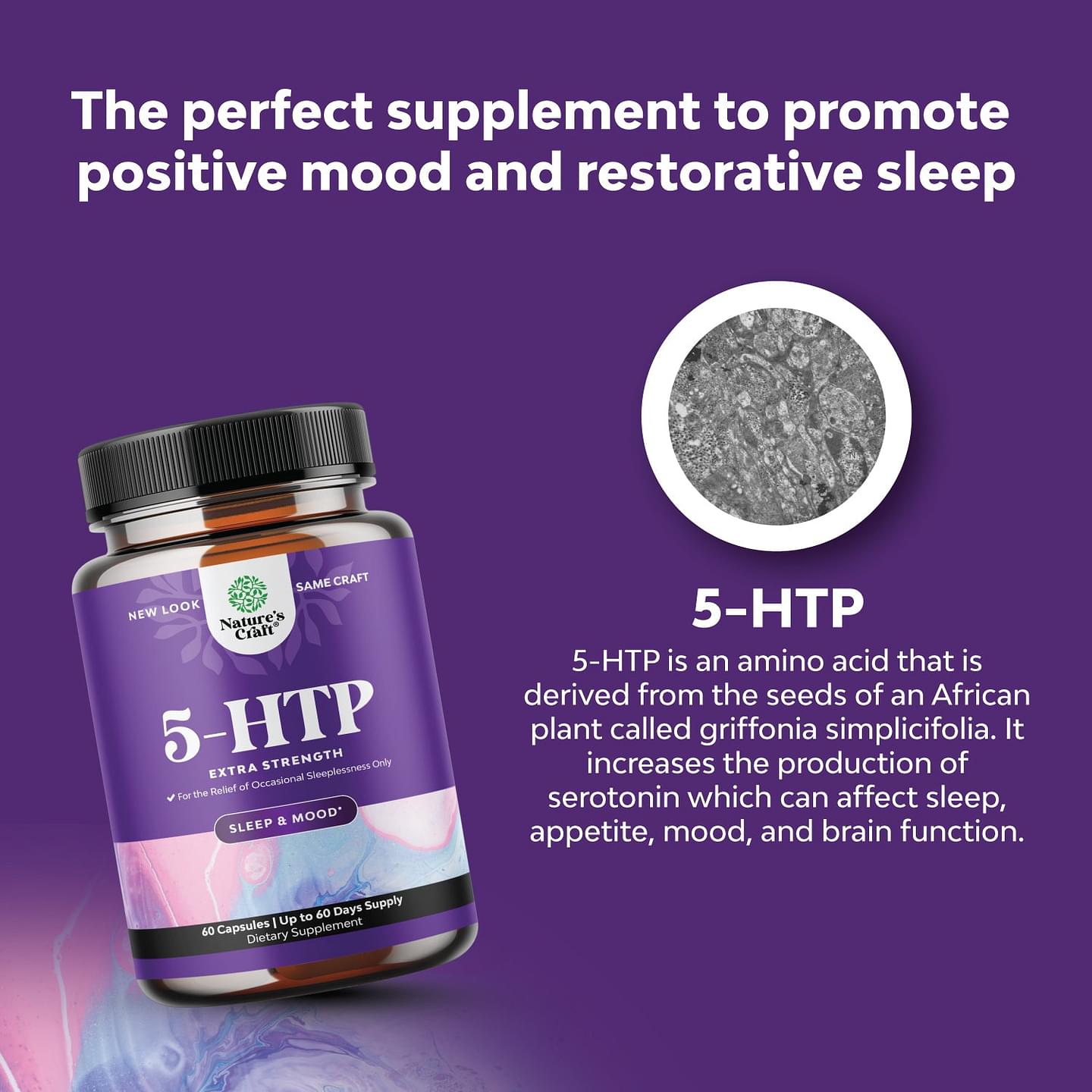 5-HTP 100mg per serving