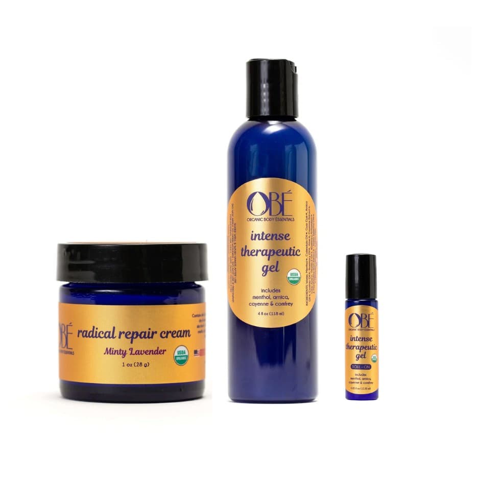 Organic Body Essentials Repair & Relief Duo + FREE Roll-On