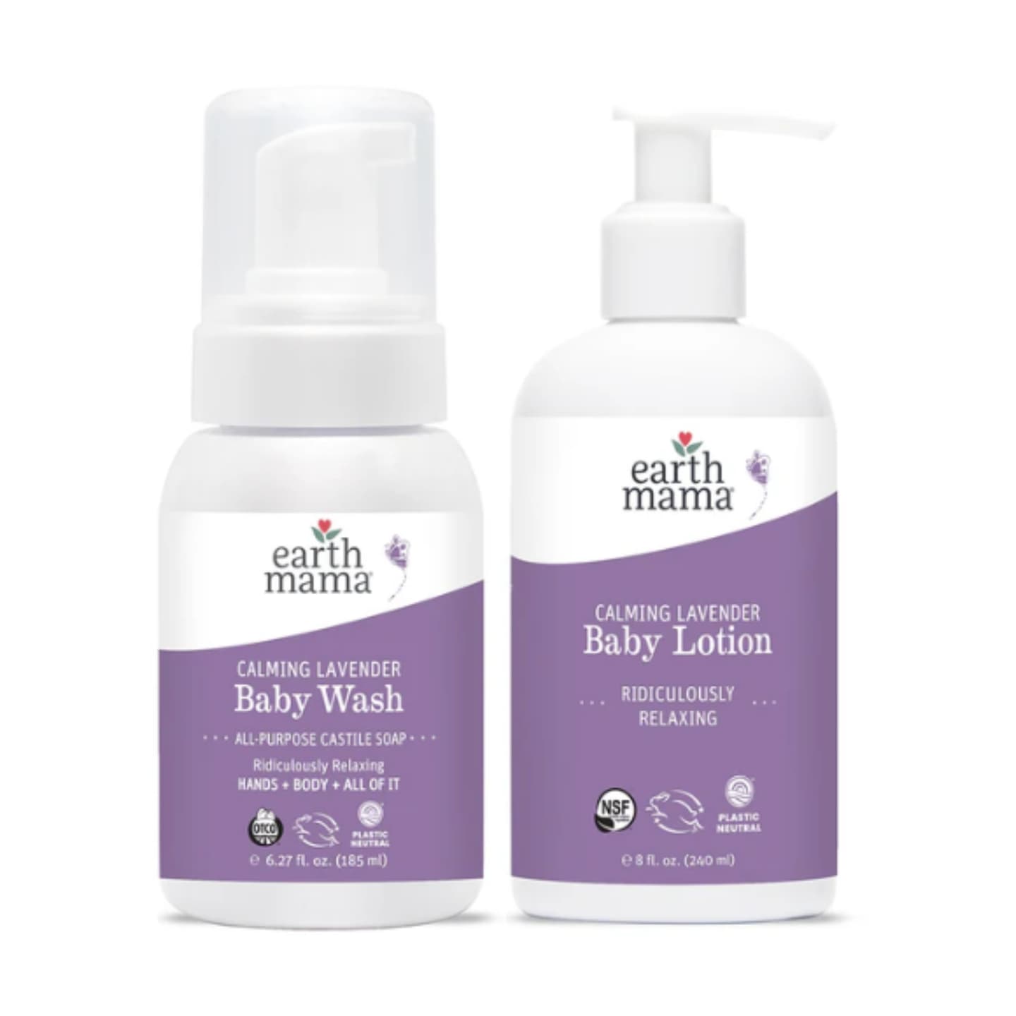 Calming Lavender Baby Wash + Lotion Set