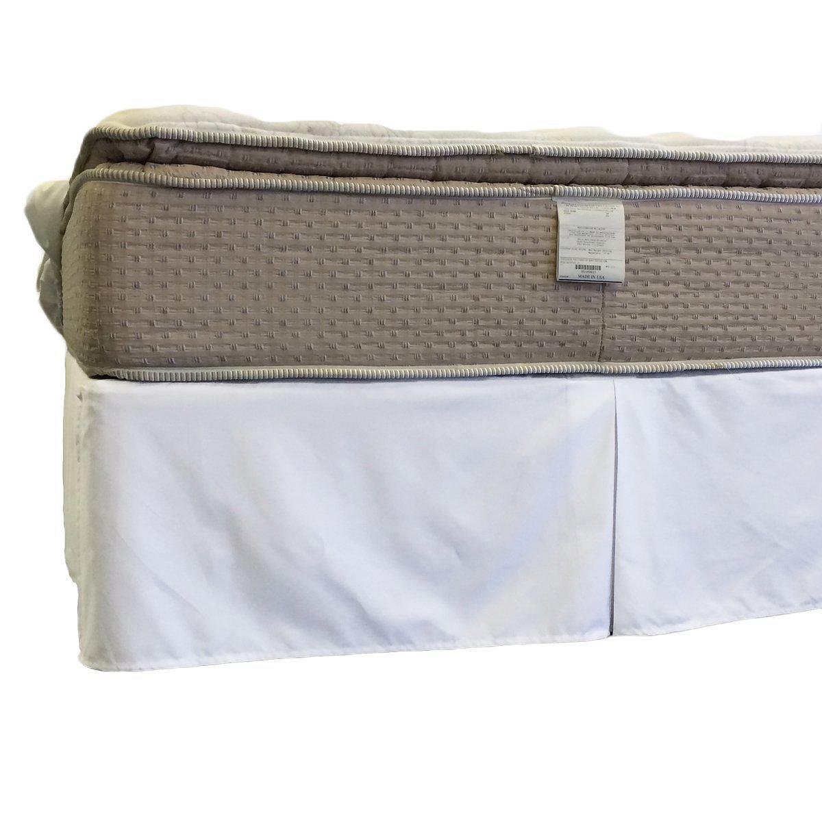650TC Wrinkle-Free Cotton Blend Split Corner Bed Skirts