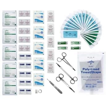 76-pc Advanced Suture/Surgical Kit (SK6)