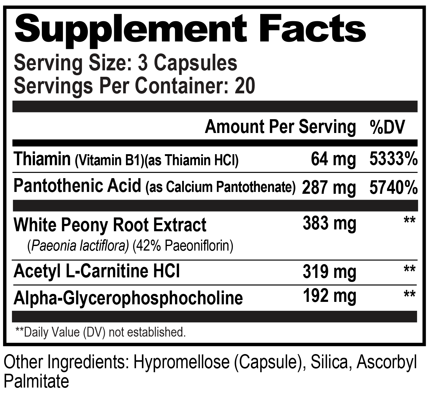 Acetylcholine Brain Food™