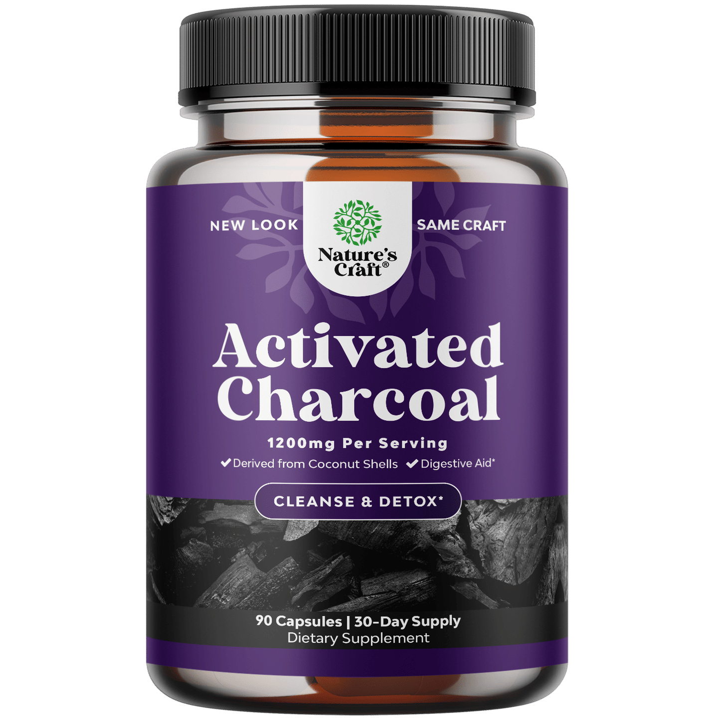 Activated Charcoal  1200mg per serving
