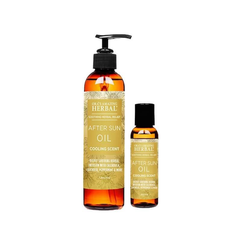 After Sun & Shave Oil – Herbal Infused Grapeseed Oil with Lavender - 2 oz