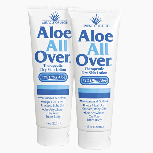 Aloe All Over Dry Skin Lotion 2-Pack 4 oz. Tubes image