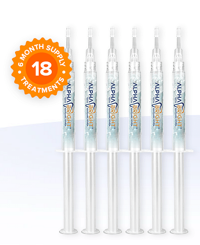 Alpha Bright™ Gel Refills - 6 Month Supply, 6 Syringes