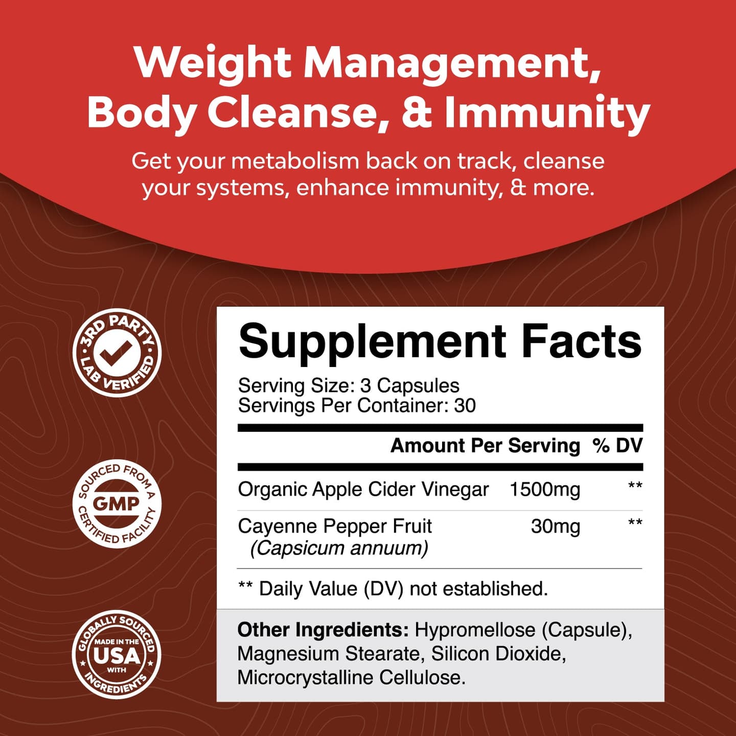 Apple Cider Vinegar Complex