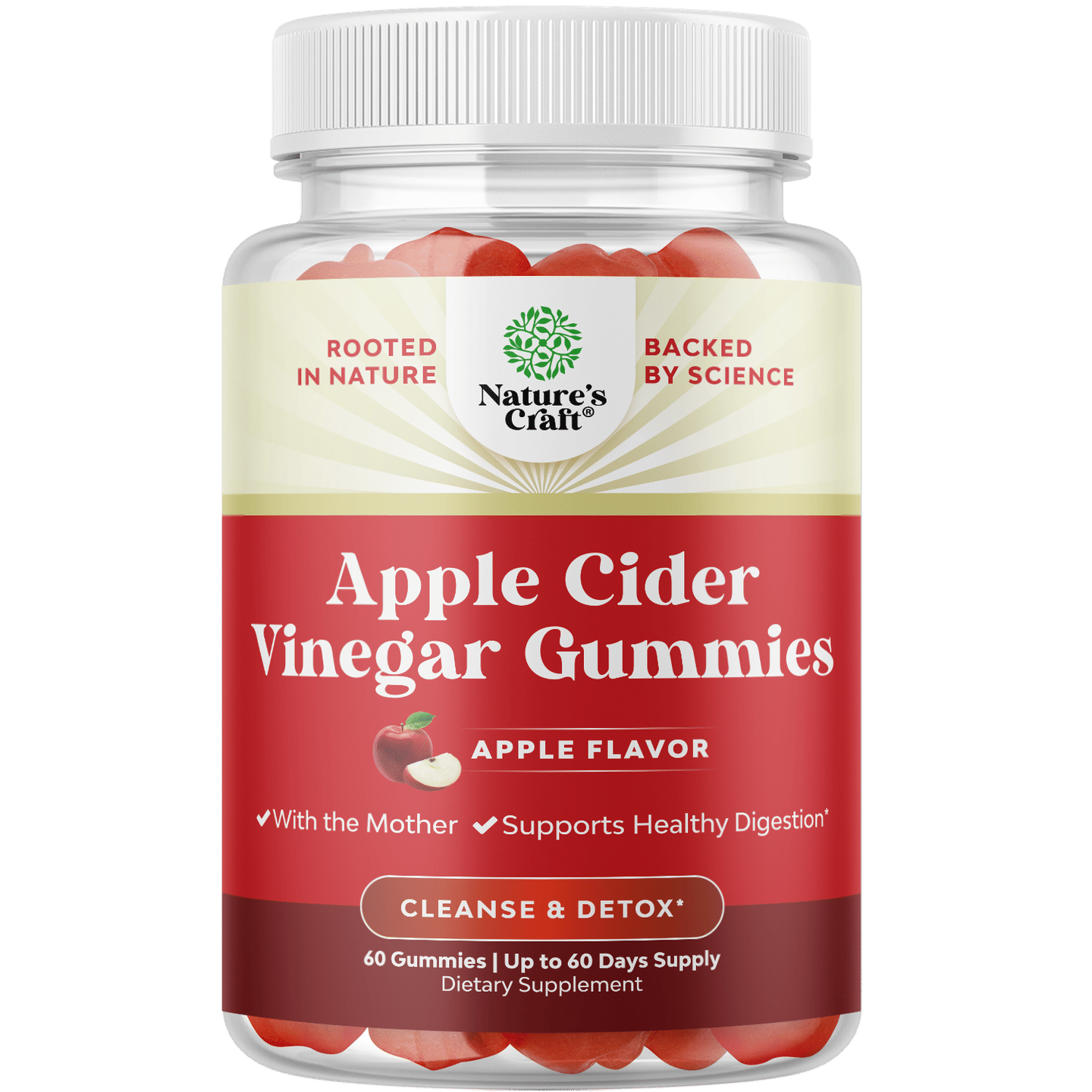 Apple Cider Vinegar Gummies - Apple Flavor