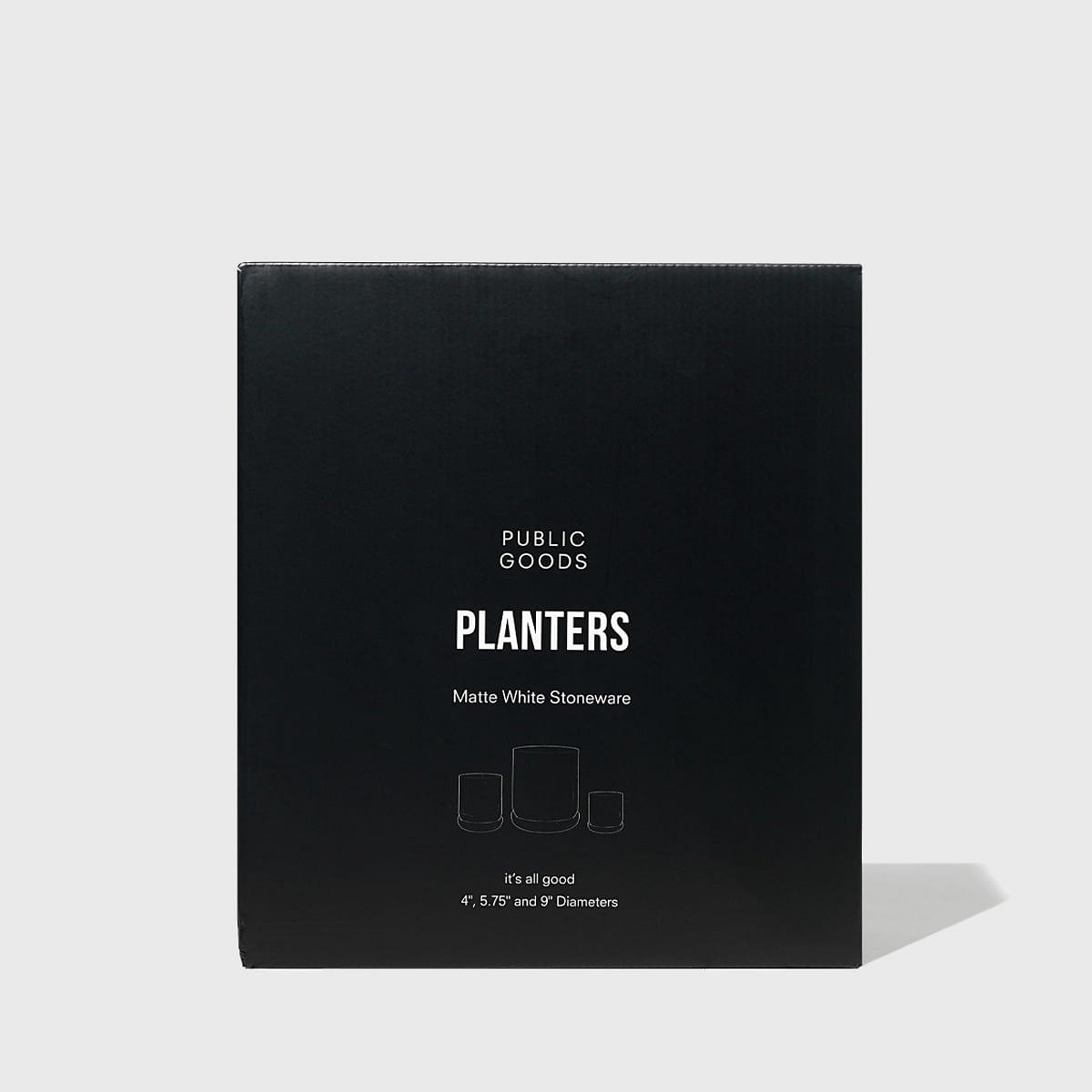 Assorted Stoneware Planters