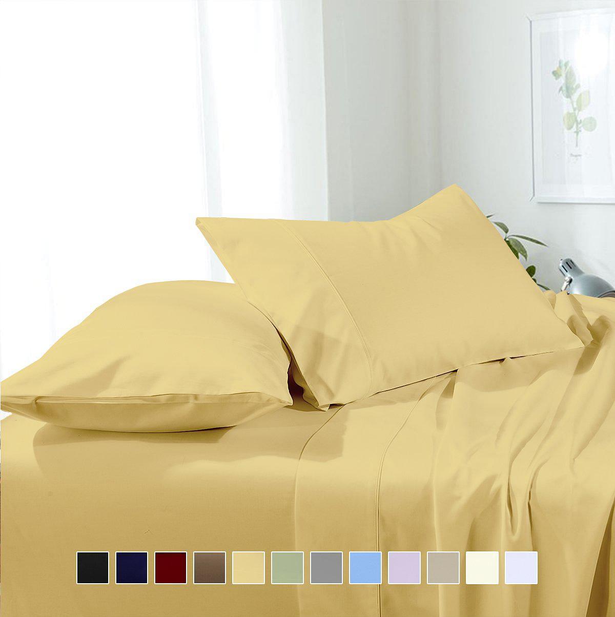 Attached Super Soft Microfiber Waterbed Sheets With Pole Attachment
