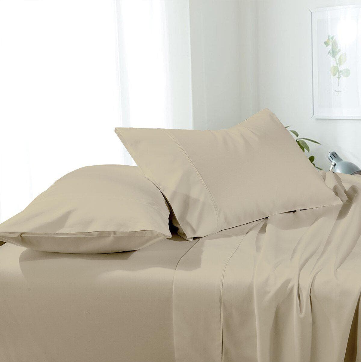 Attached Super Soft Microfiber Waterbed Sheets With Pole Attachment