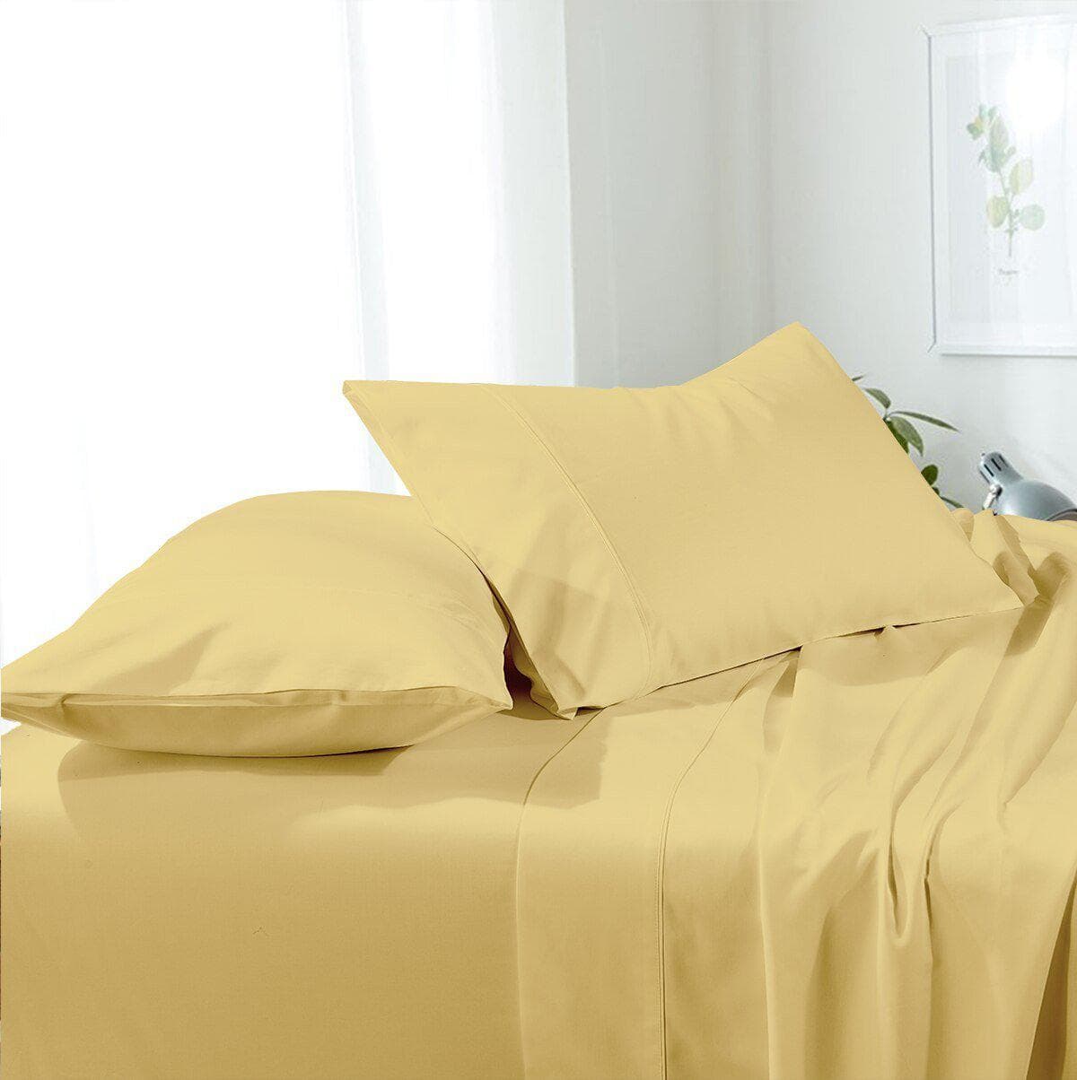 Attached Super Soft Microfiber Waterbed Sheets With Pole Attachment