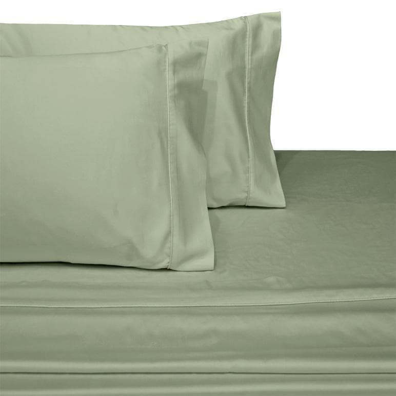 Attached Waterbed Sheet Set Solid 450 Thread Count