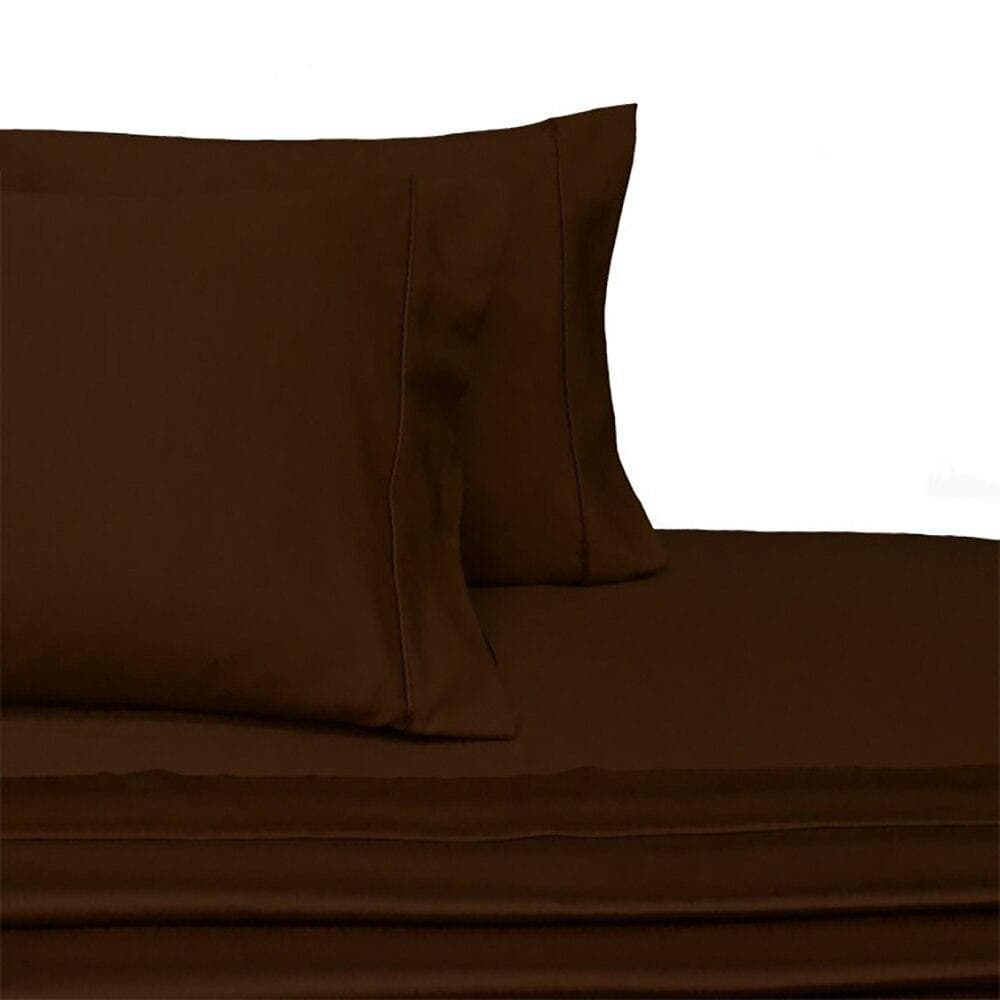 Attached Waterbed Sheet Set Solid 450 Thread Count