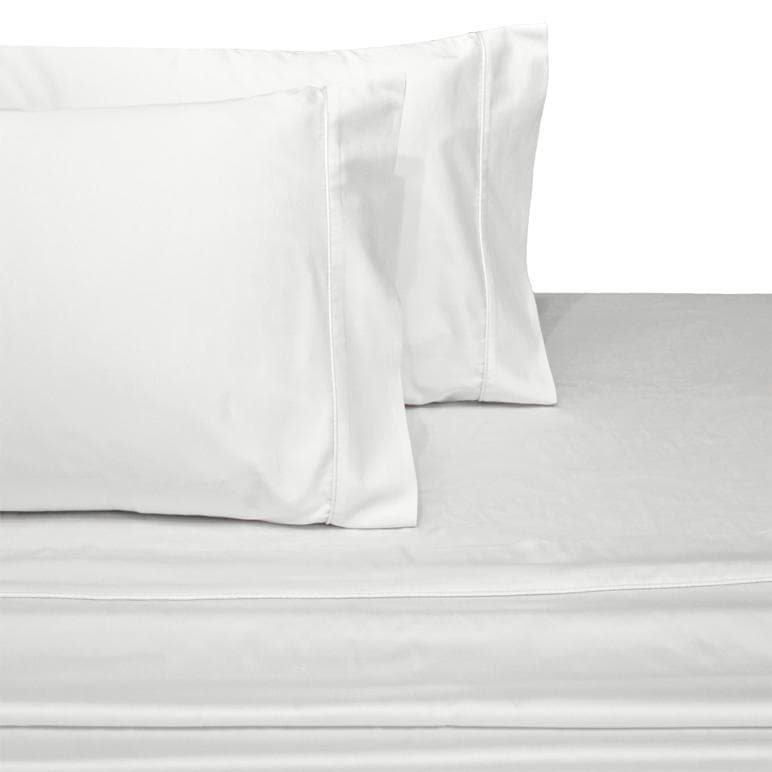 Attached Waterbed Sheet Set Solid 450 Thread Count