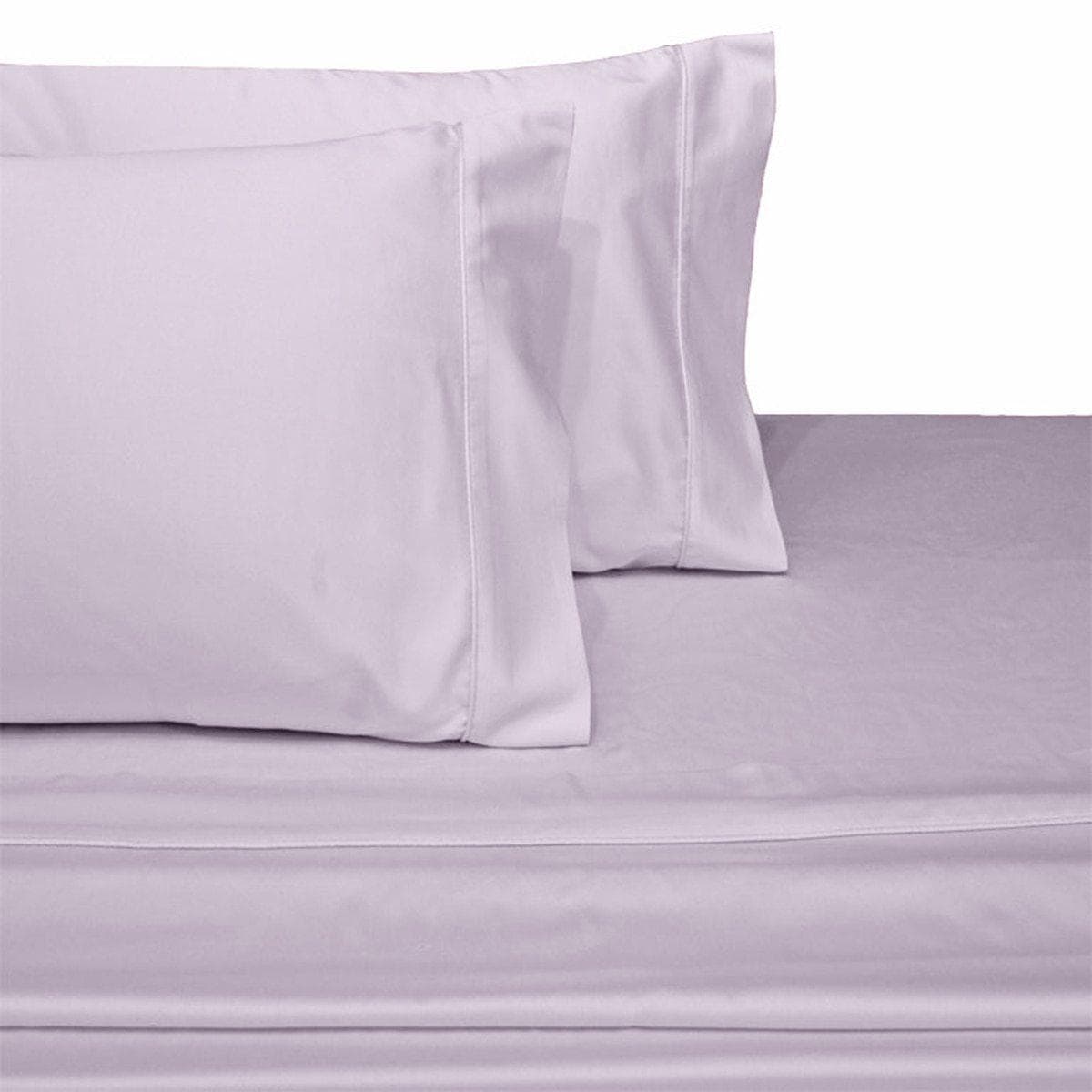 Attached Waterbed Sheet Set Solid 450 Thread Count