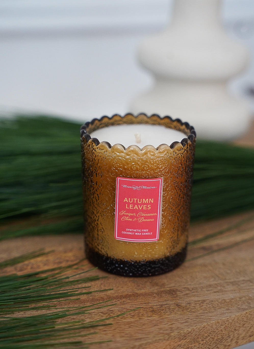 Autumn Leaves Natural Candle 8oz Kaia Collection