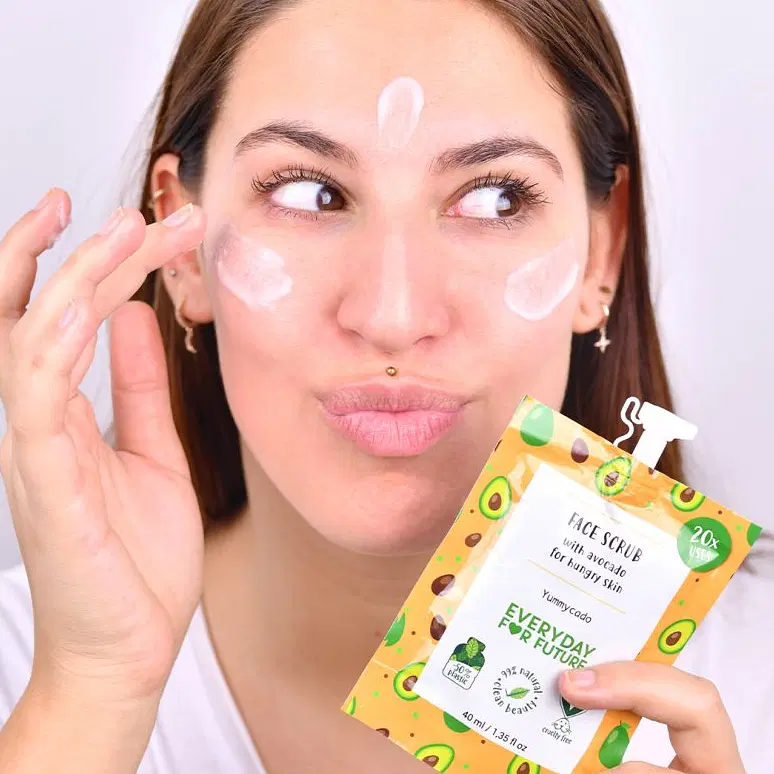 Avocado Face Scrub, Nourishing