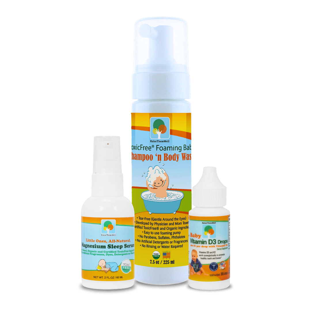 Baby Essentials - Organic Baby Care Trio | Raise Them Well