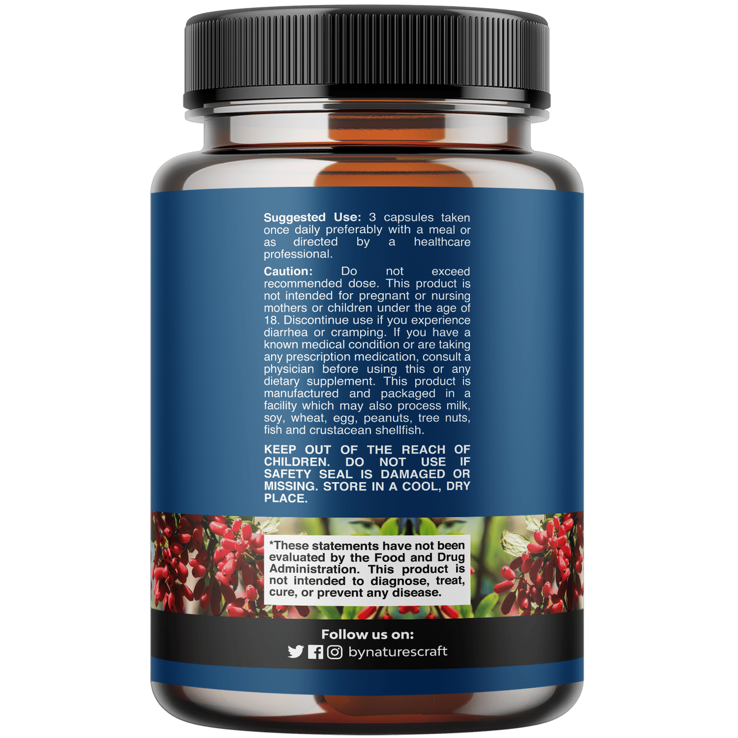 Berberine with Ceylon Cinnamon 1200mg per serving