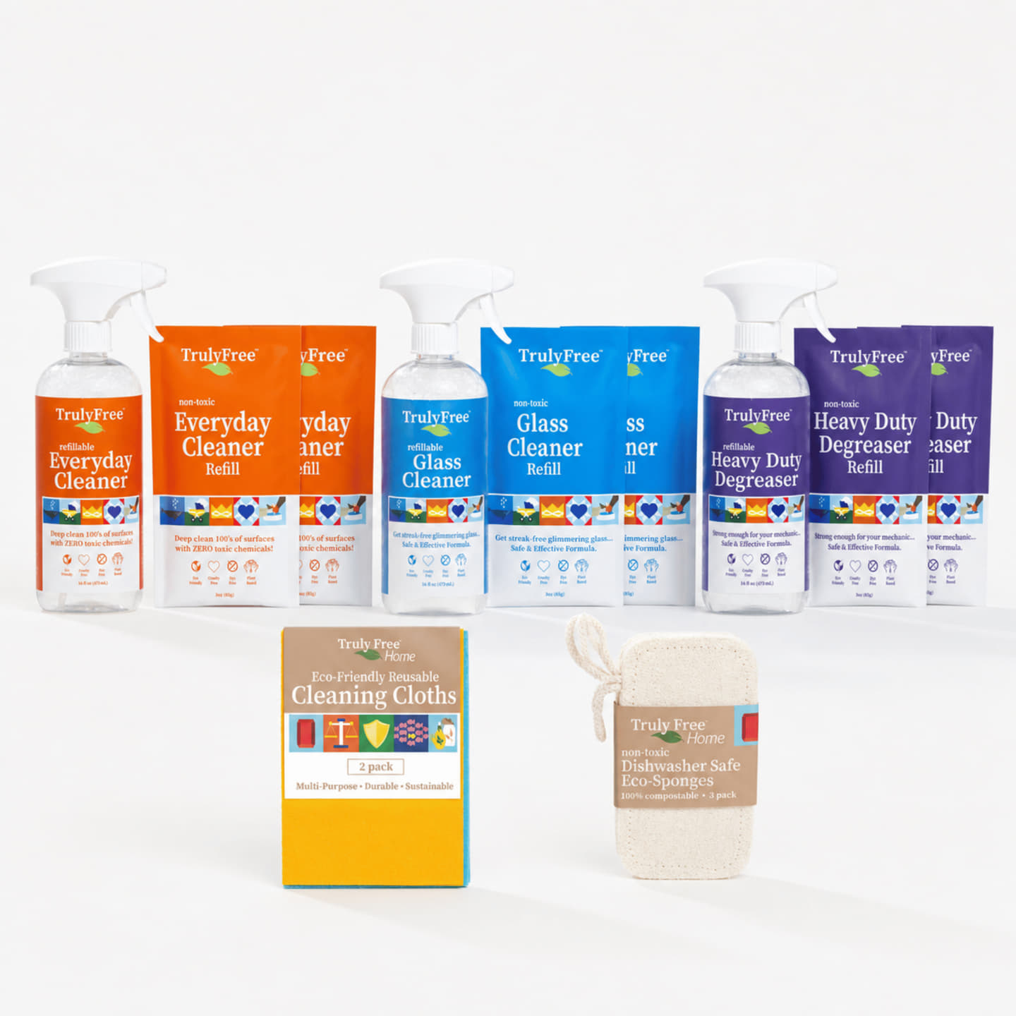 Truly Free Home Ultimate Dad Bundle | The BBQ, Garage & Car Care Cleaning Kit + FREE GIFTS!