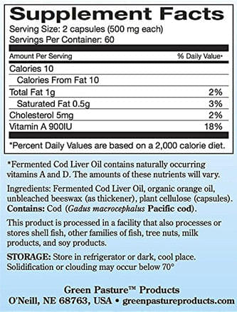 Blue Ice™ Fermented Cod Liver Oil