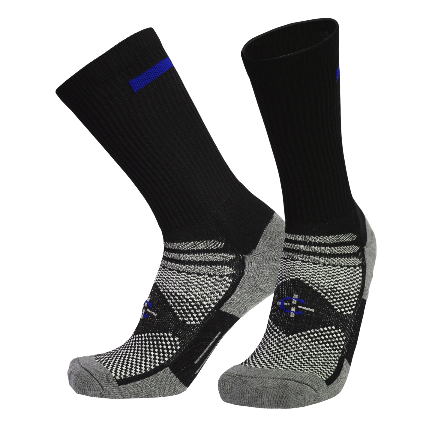 Blue Line Crew Sock
