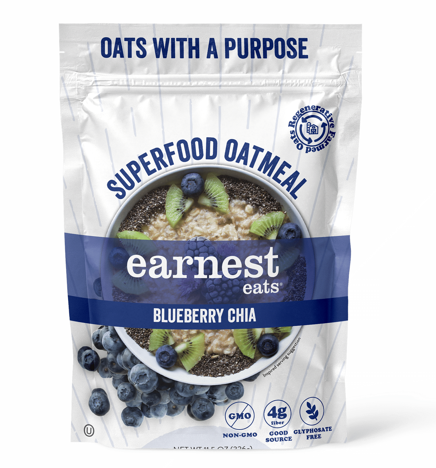 Blueberry Chia Superfood Oatmeal Bags image