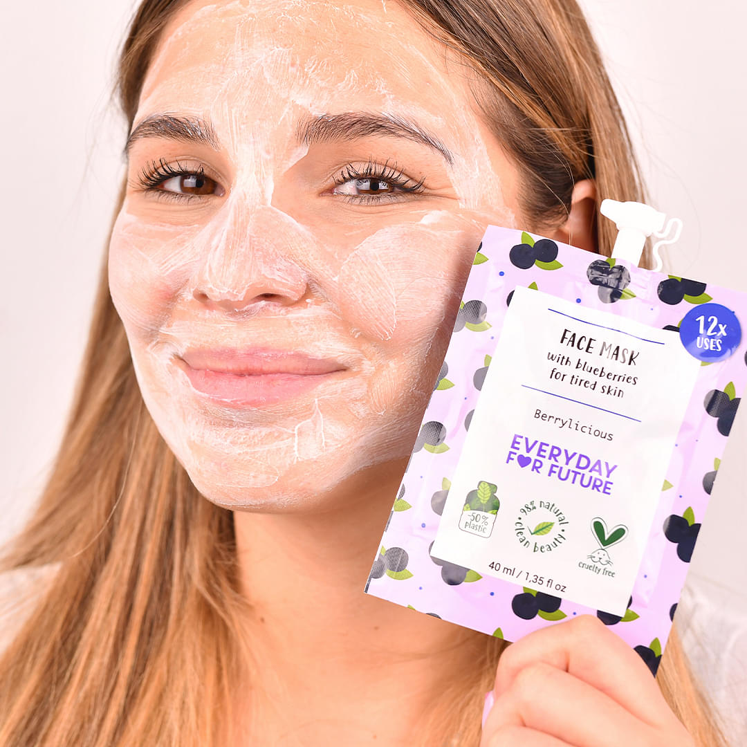 Blueberry Face Mask, Firming image