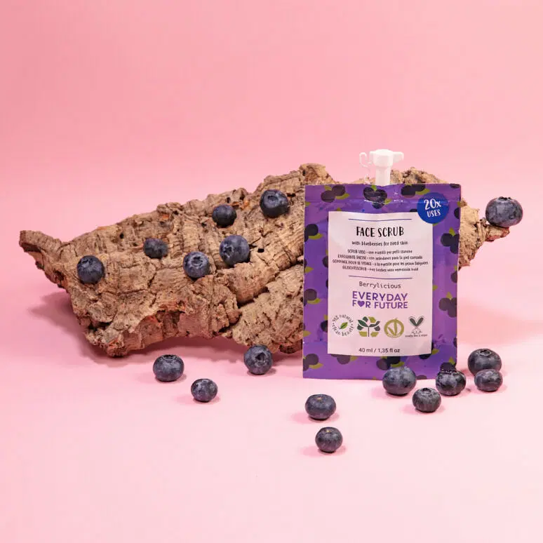 Blueberry Face Scrub, Firming