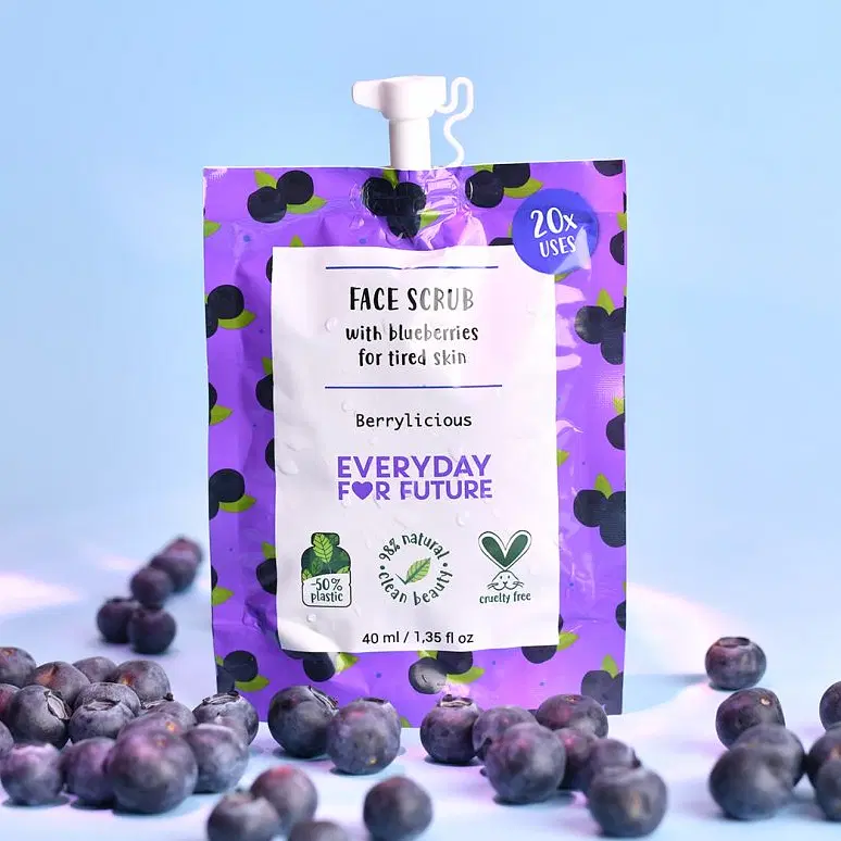 Blueberry Face Scrub, Firming