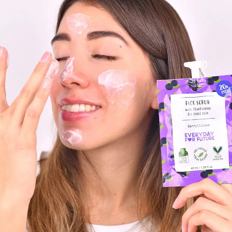 Blueberry Face Scrub, Firming