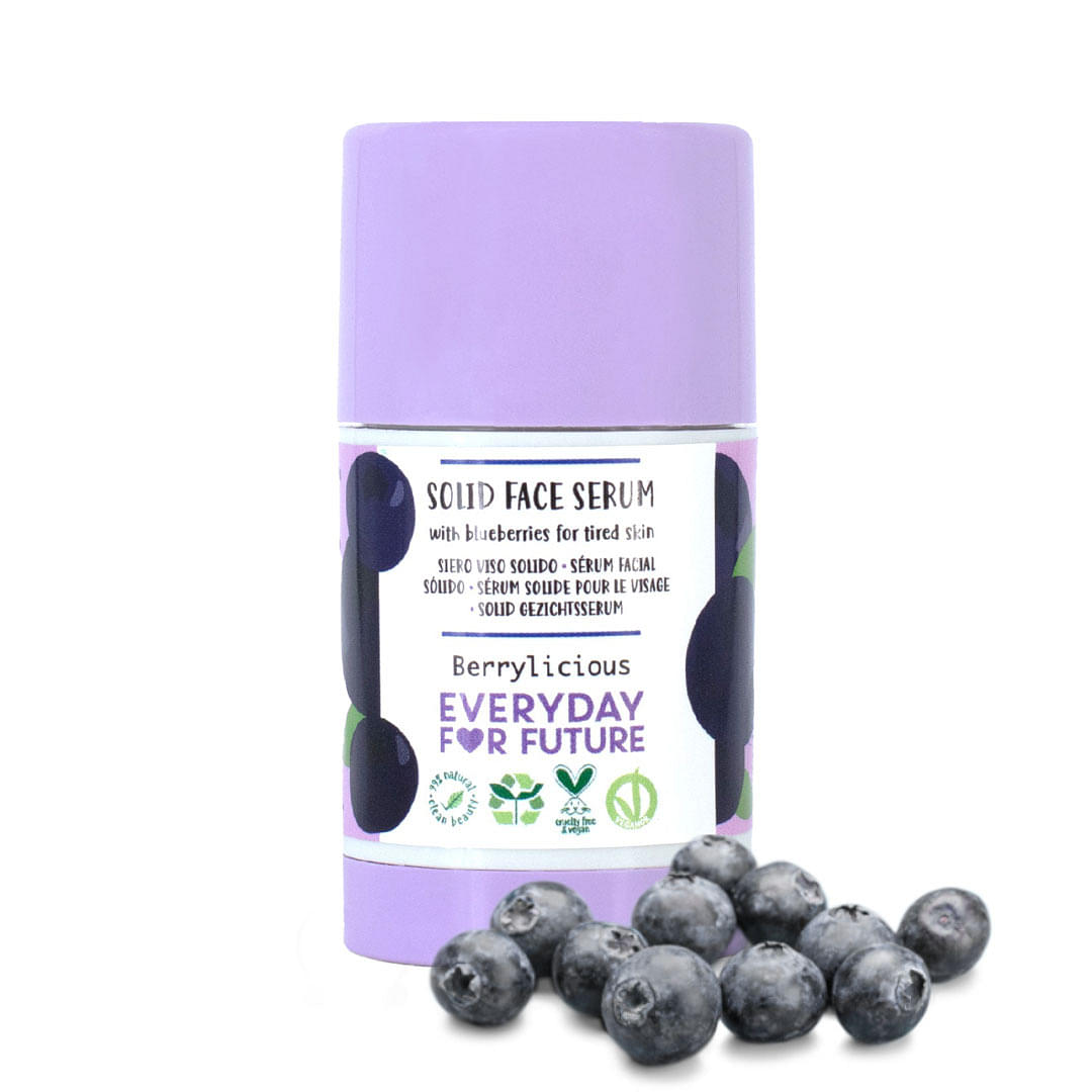 Blueberry Solid Face Serum Stick, Firming image