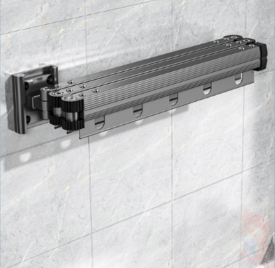 SOGA 93.2cm Wall-Mounted Clothing Dry Rack
