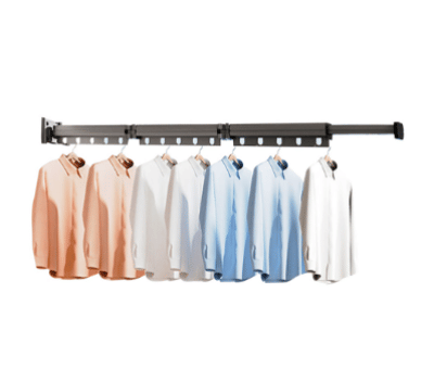 SOGA 127.5cm Wall-Mounted Clothing Dry Rack