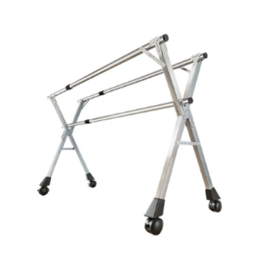 SOGA 2.0m Portable Standing Clothes Drying Rack with Wheels