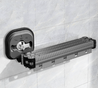 SOGA 93.2cm Wall-Mounted Clothing Dry Rack Retractable